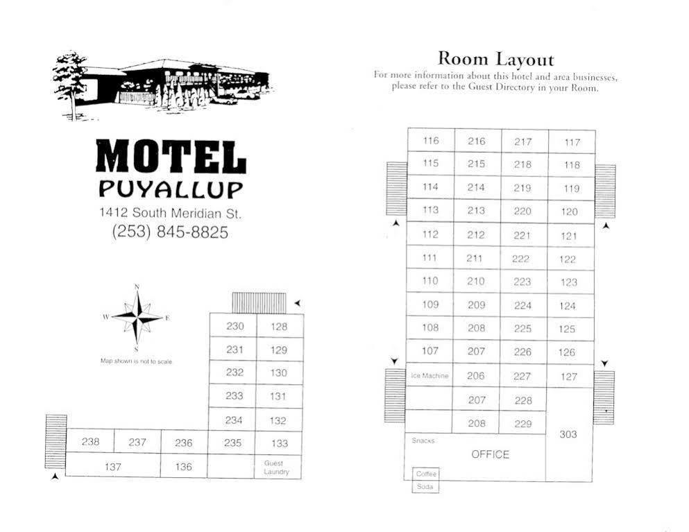 Motel Пуйаллап Экстерьер фото